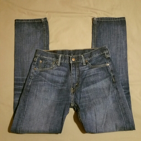 Levi's Denim - Levi's 513 straight leg boyfriend jeans 32/34